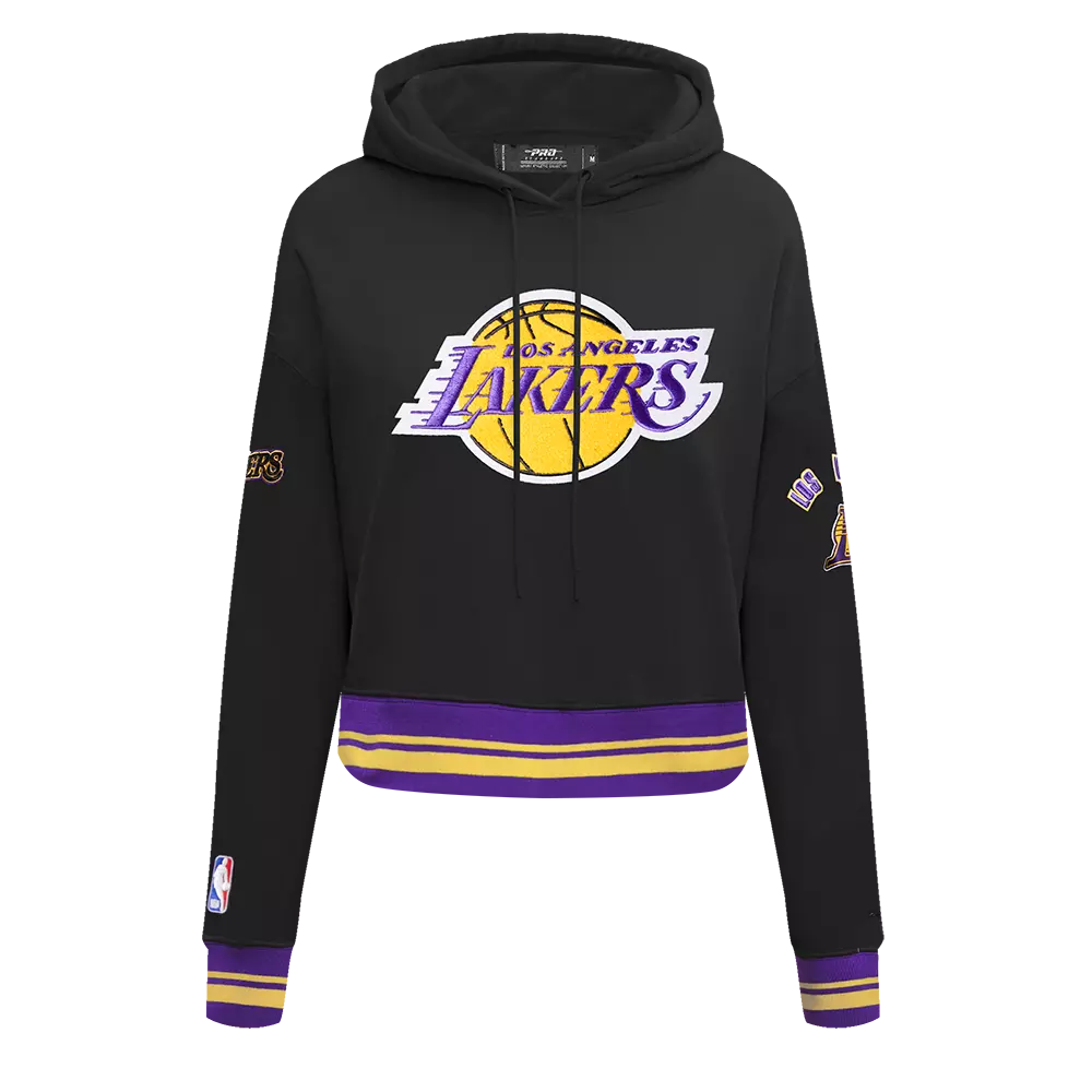 PRO STANDARD / XL/コットン/BLK/stand185/los angeles lakers retoro classic 2.0 Pro Standard Women's Los Angeles Lakers Retro Classic - Black
